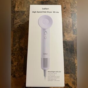 Laifen High-Speed Hair Dryer SE Lite in Glossy Purple BRAND NEW sealed 1400 W